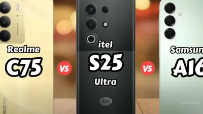 War HP Entry-Level: Realme C75 Vs itel S25 Ultra Vs Samsung Galaxy A16, Siapa yang Jadi The King of the Class?