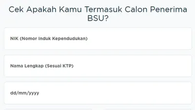 Adapun tata cara cek Bantuan Subsidi Upah (BSU) melalui website BPJS Ketenagakerjaan