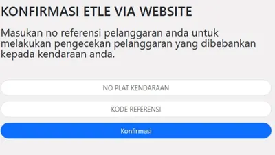 Polda Metro Jaya sudah menyediakan layanan daring untuk pengecekan tilang ETLE yang bisa diakses lewat situs resmi.