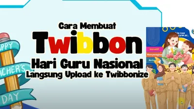 Twibbon keren untuk Hari Guru Nasional 2024.