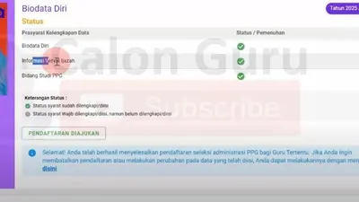 Pendaftaran PPG Guru Tertentu 2025: Cara Verval Ijazah di Info GTK, Bagaimana Jika Data Tidak Ditemukan di PD-Dikti? Ini Solusinya