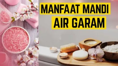 Selain meningkatkan kualitas kesehatan, manfaat mandi garam dengan air hangat dipercaya baik untuk menambah ketahanan psikis.