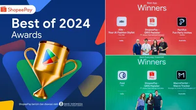 ShopeePay Diganjar Dua Gelar Bergengsi di Google Play 2024