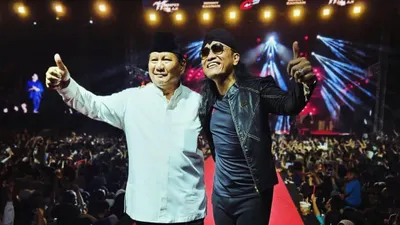 Presiden Prabowo Subianto dan Gus Miftah