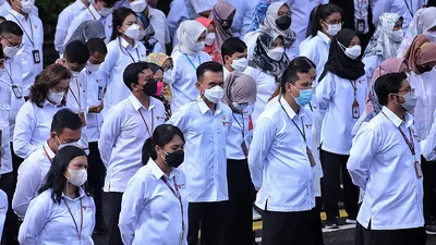 PPPK Paruh Waktu bakal menerima gaji yang lebih rendah yang lebih rendah dibandingkan PPPK Penuh Waktu karena jam kerja yang lebih sedikit.
