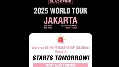 Catat! Ini 6 Tips War Tiket Konser BLACKPINK di Jakarta 2025 agar Tak Kehabisan