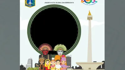 Link tibbon HUT Jakarta ke-498 pada 22 Juni 2025
