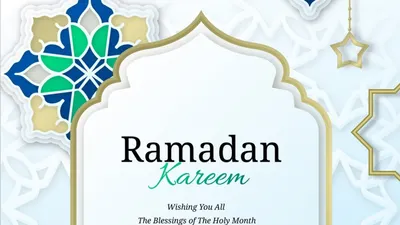 Ilustrasi ucapan Marhaban Ya Ramadan 2025.