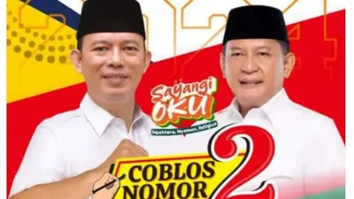 Pasangan calon (Paslon) H Teddy Meilwansyah dan Marjito Bahri (BERTAJI)