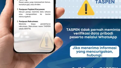 TASPEN Perkuat Keamanan Data Peserta, Imbau Cermati Permintaan Informasi