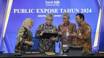 bank bjb Mampu Jaga Pertumbuhan Tahun 2024 dan Jadi Pioner Penerbitan Surat Berharga Perpetual
