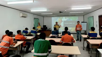 PT Nusa Halmahera Minerals (NHM), melalui LSP Gosowong Departemen OHS/Training, telah sukses menggelar pelatihan juru las
