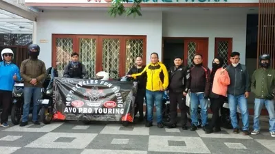 Ayo Bikers menyoroti perjalanan menuju Pantai Rancabuaya sebagai bentuk kepedulian terhadap pola hidup yang seimbang.