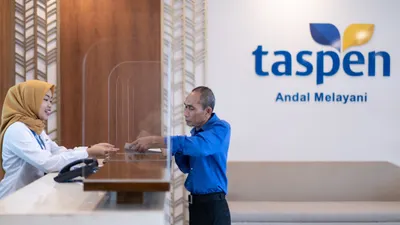 TASPEN terus berinovasi dengan peningkatan layanan digital dan fasilitas kantor cabang demi kenyamanan dan kepuasan peserta. (Taspen)