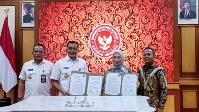 bank bjb dan Kemhan Sinergi untuk Penguatan Layanan Keuangan Lewat MoU Strategis
