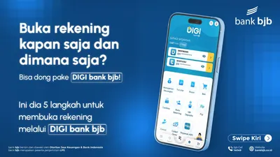Mau Punya Rekening bank bjb? Sekarang Bisa Kapan Saja dan di Mana Saja