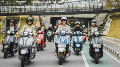 Grand Filano Stylish On The Road Jakarta, Riding Seru dan Fashionable!