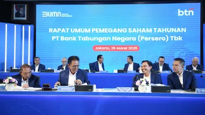 RUPST BTN 2025: Dividen 25% Disetujui, Akuisisi dan Restrukturisasi BTN Syariah Dimulai