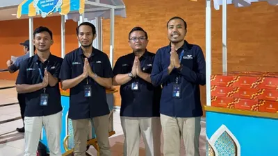 Posko Mudik TASPEN di Bandara I Gusti Ngurah Rai, Bali. 