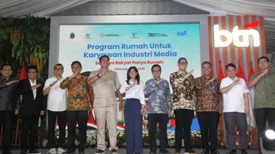 Kabar Baik! Karyawan Media Kini Bisa Punya Rumah dengan Pembiayaan BTN