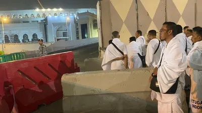 Petugas Haji asal Indonesia mengalami pemeriksaan berlipat oleh Petugas setempat saat memasuki Masjidil Haram