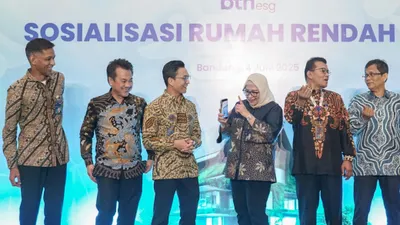 BTN Giat Perkuat Rantai Pasok Hijau untuk 10.000 Rumah Rendah Emisi