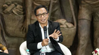Direktur Human Capital &amp; Compliance BRI A. Solichin Lutfiyanto. (BRI)