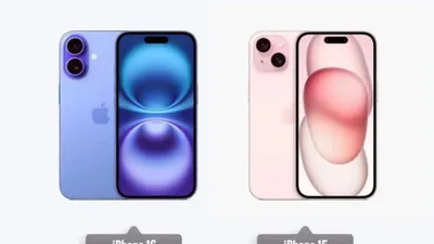 Perbandingan spesifikasi iPhone 16 dan iPhone 15. 