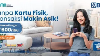 Belanja dengan BRI Virtual Credit Card di BRImo, Mudah dan Bikin Cashflow Aman 