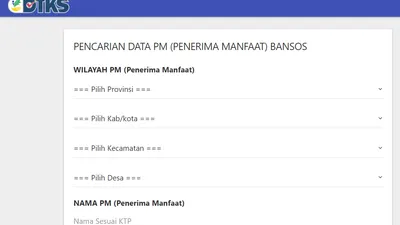 Cara cek bansos PKH secara online.
