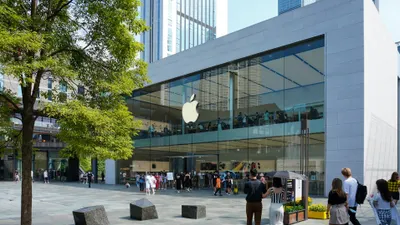 Ilustrasi. Apple Store