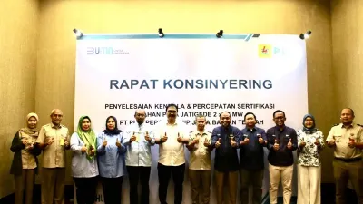 Konsinyering Jadi Bentuk Konkret sinergi antar Lembaga untuk Dukung Proyek Strategis Nasional di Sektor Energi