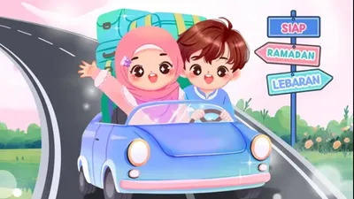 Ilustrasi. Tradisi Mudik saat Idul Fitri