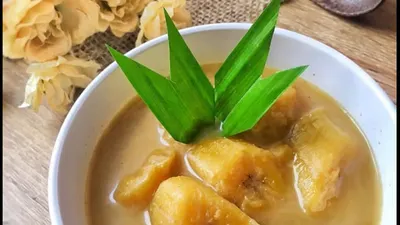 Ilustrasi. Menu takjil Kolak