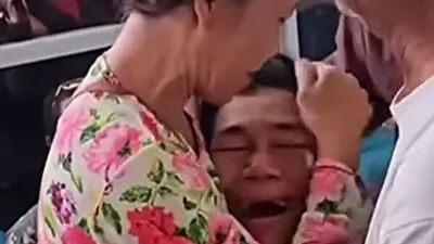 Persiapan Menghadapi Peradilan, Tersangka Agus Buntung Menangis Histeris Setelah Status sebagai Tahanan Rumah Berubah