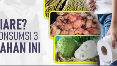 Tiga Jenis Bahan Makanan dan Minuman yang Dapat Meredakan Diare!