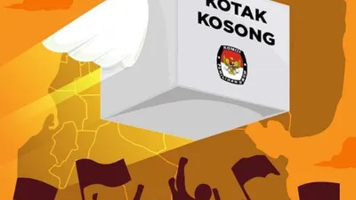 Wow! Banyak Kotak Kosong Menang di Pilkada Serentak 2024, Daerah Mana Saja? 