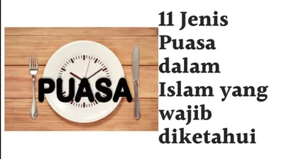 Bukan Hanya Ramadhan yang Diwajibkan bagi Umat Islam, Inilah 10 Jenis Puasa Sunnah, Puasa Putih Termasuk?