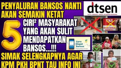 Jangan Mengutuk Jika Termasuk! Inilah Lima Kategori Kelompok Masyarakat yang Tidak Akan Mendapat Bansos Mulai Tahap II