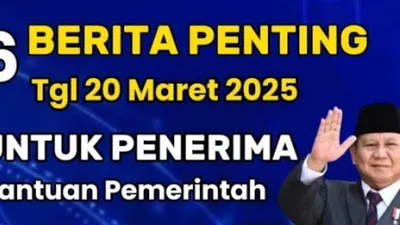 Mendekati sepuluh hari perayaan Idul Fitri, kabar baik kembali menyapa jutaan KPM bansos di berbagai wilayah Indonesia.