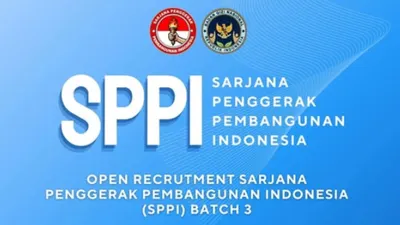 Selain CPNS dan PPPK, program Sarjana Penggerak Pembangunan Indonesia atau SPPI merupakan salah satu peluang untuk dapat menjadi ASN.