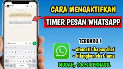 Fitur Terbaru Aplikasi WhatsApp 2025! Menghapus Seluruh Pesan secara Otomatis, Bikin Ruang Penyimpanan Selalu Klimis
