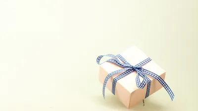 Illustrasi parcel Lebaran.