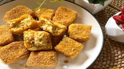 Rasa nugget ayam sayur tidak kalah dengan nugget kemasan yang dijual di supermarket, cocok untuk lauk buka puasa dan sahur. 