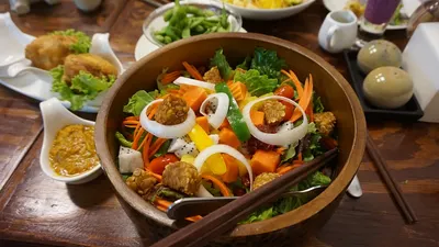 Ilustrasi. Masakan Korea yang mengandung vitamin K