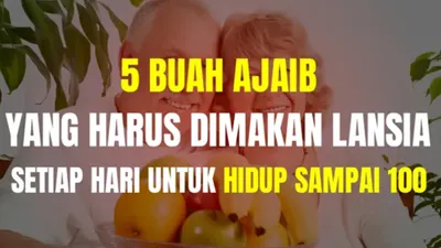 Lima Buah Kaya Nutrisi yang Meningkatkan Daya Ingat dan Sirkulasi Darah, Cocok untuk Remaja dan Lansia!