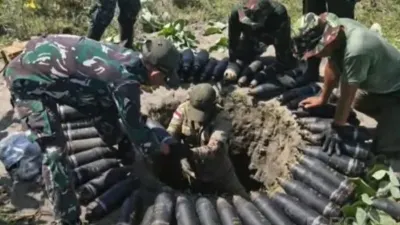 Inisiden ledakan pemusnahan amunisi di Garut Jawa Barat pada Senin 12 Mei 2025 yang menelan korban jiwa, kini sedang dalam tahap penyidikan.