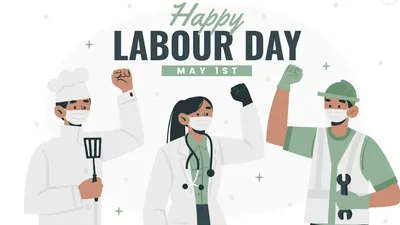 Ilustrasi. Sejarah Hari Buruh Nasional dan Internaional atau May Day setiap 1 Mei 