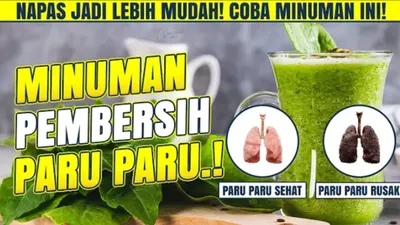 Mengandung Anti Peradangan dan Enzim Mengagumkan, Ini Enam Jenis Minuman yang Paling Dibutuhkan oleh Organ Paru-Paru!
