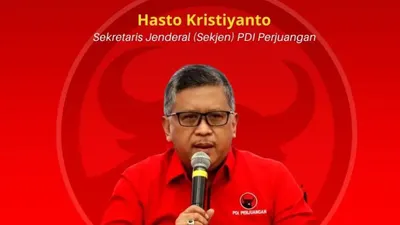 Sekjen PDIP Hasto Kristianto.